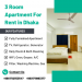 3Bed Room Serviced Apartment RENT in Bashundhara R/A.